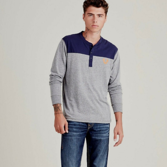 true religion henley shirts